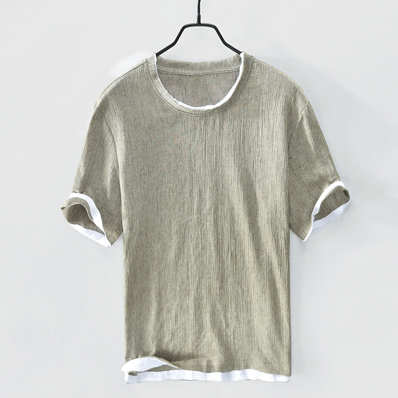 VALENTINO BREEZY COTTON LINEN SHIRT