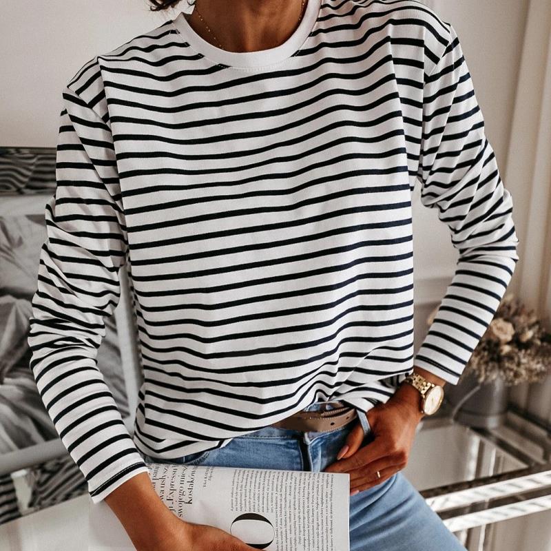 SCARLETT ELEGANT STRIPED SHIRT