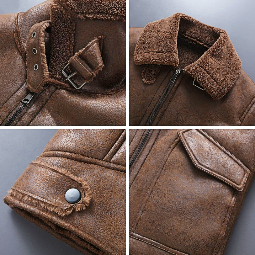 IRONVELVET™ LEATHER JACKET