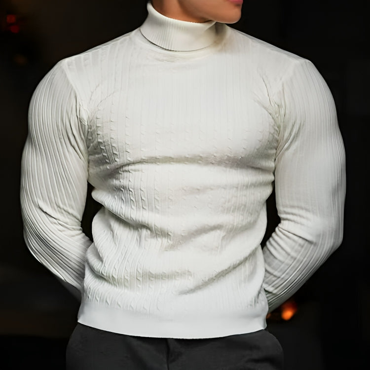CABLEFLOW™ BOLD TURTLENECK