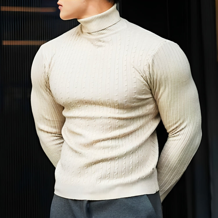 CABLEFLOW™ BOLD TURTLENECK