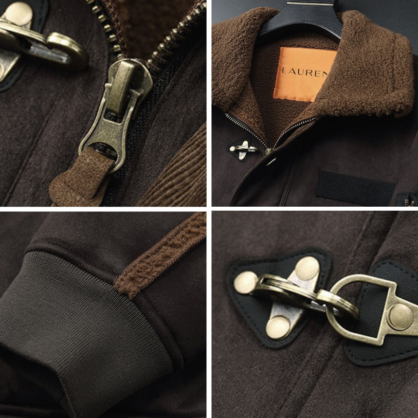 FROSTBUCKLE™ SHEARLING STATEMENT JACKET