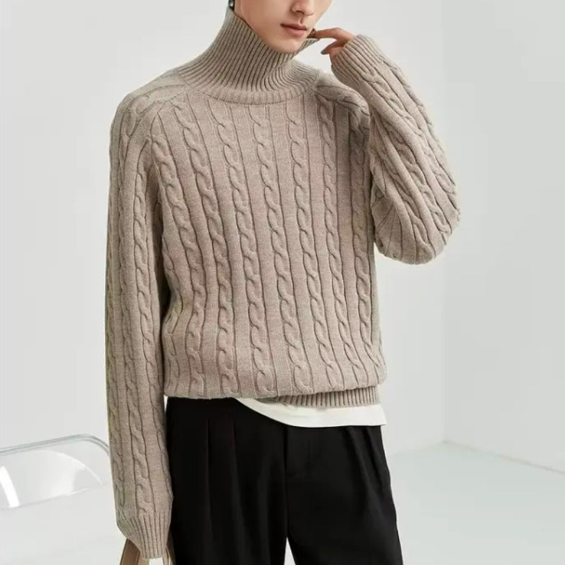 CAESAR™ PREMIUM COTTON TURTLENECK