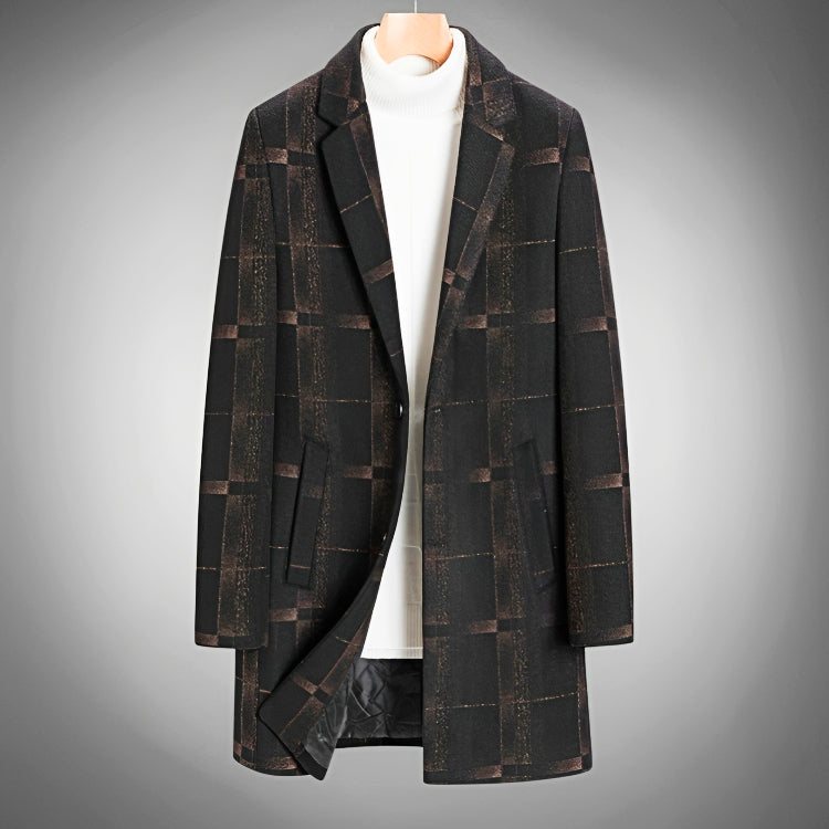 JULIEN TIMELESS WOOL BLEND OVERCOAT