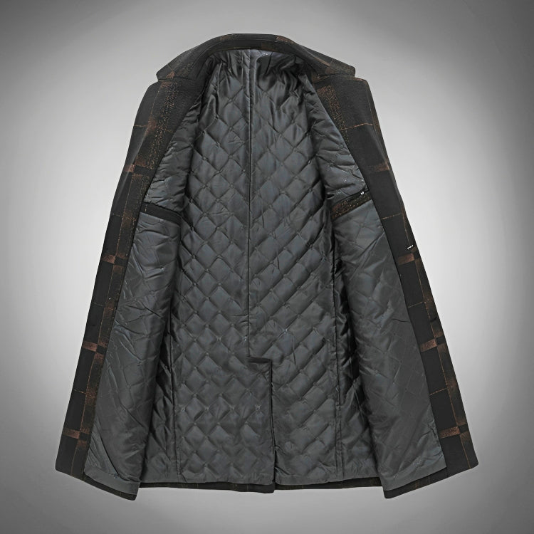 JULIEN TIMELESS WOOL BLEND OVERCOAT