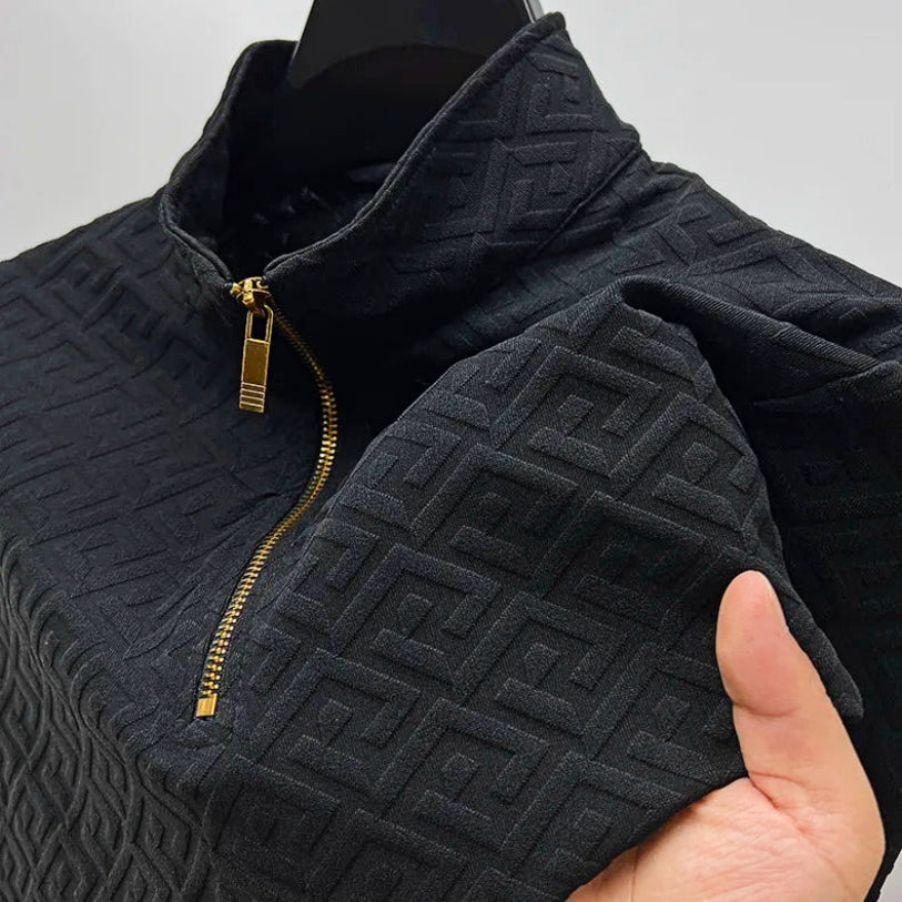 CASHMERE ROMABLISS™ QUARTER ZIP