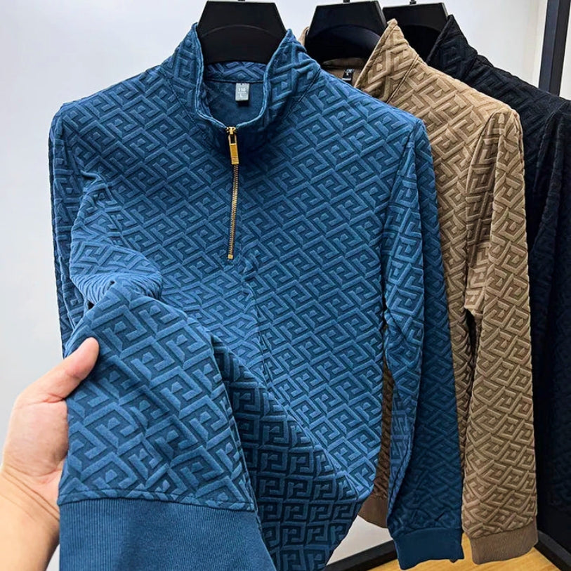CASHMERE ROMABLISS™ QUARTER ZIP