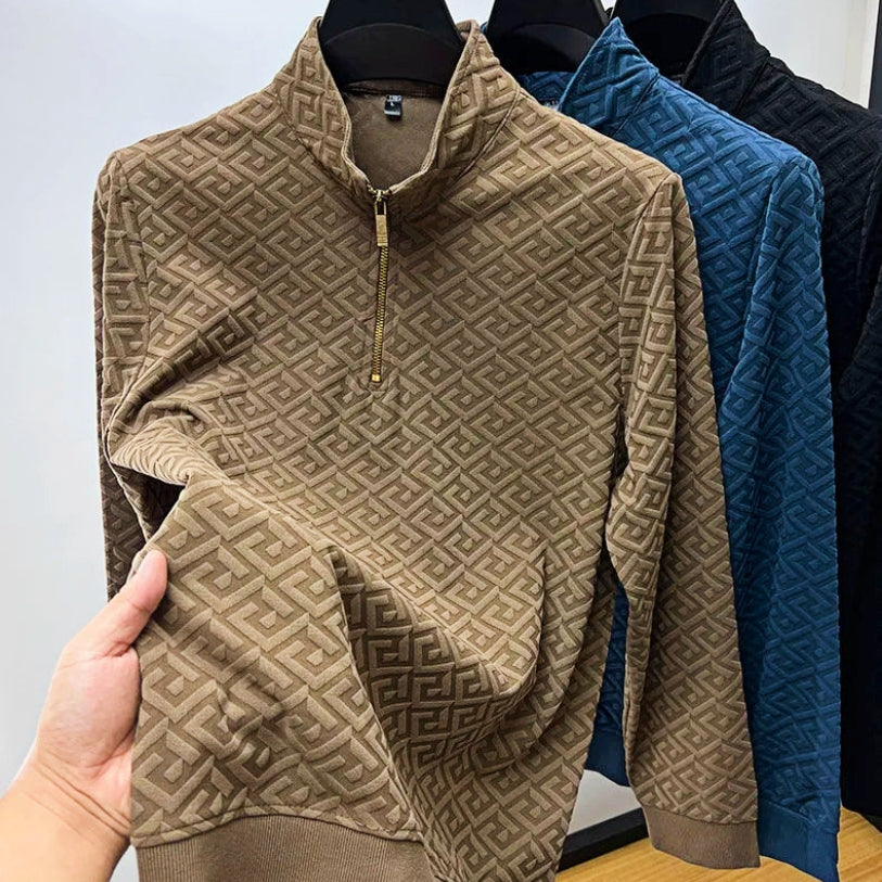 CASHMERE ROMABLISS™ QUARTER ZIP