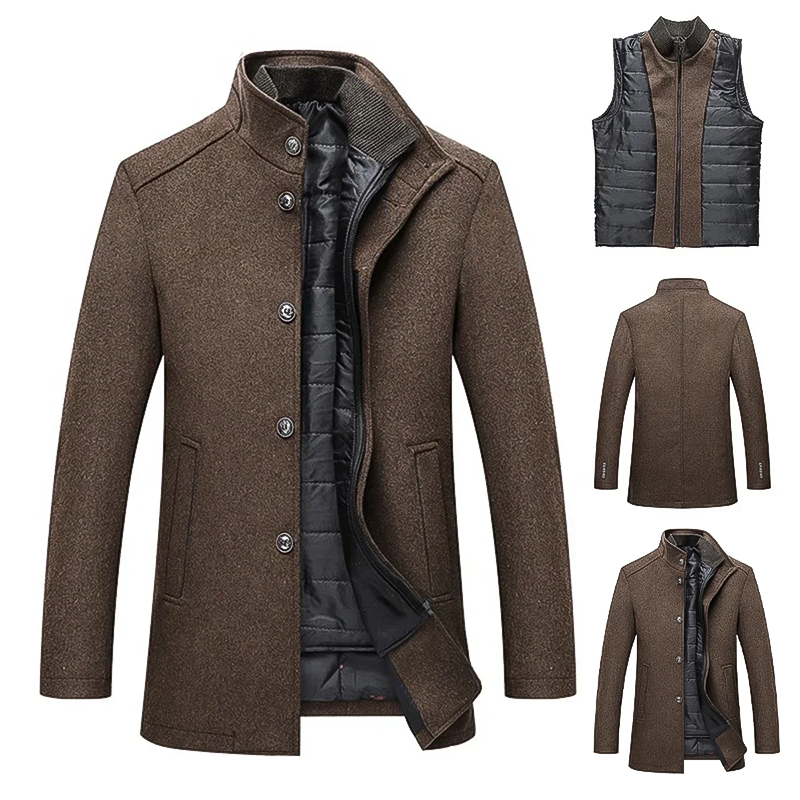 KENT DECROÎX PRESTIGE VIRGIN WOOL OVERCOAT