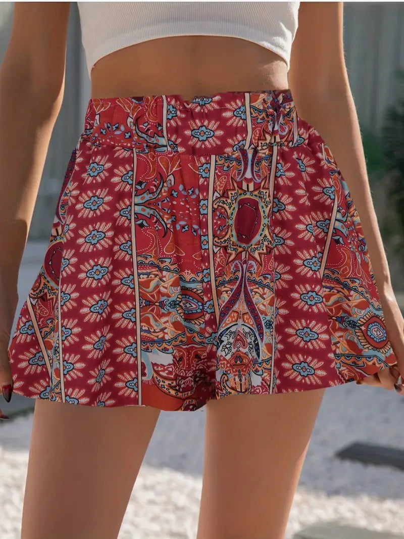 Bohemian Breeze Beach Shorts