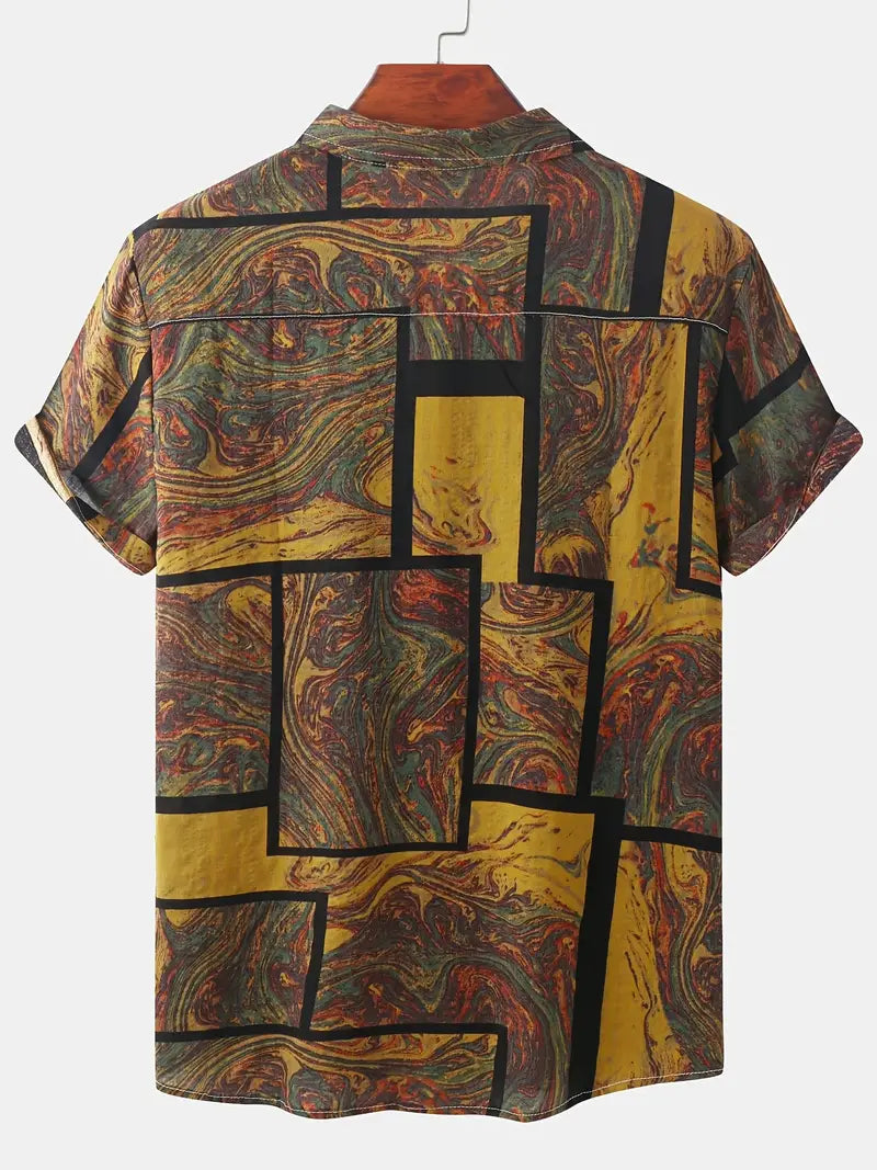 Graphic Waves Shirt