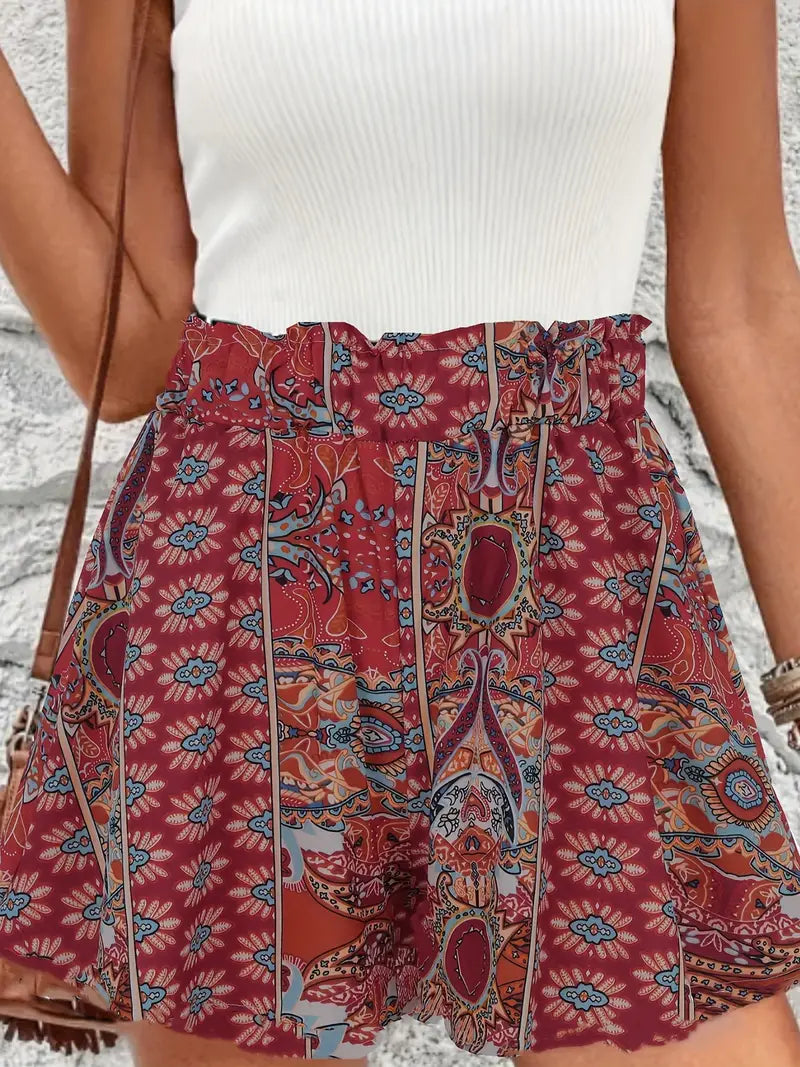 Bohemian Breeze Beach Shorts