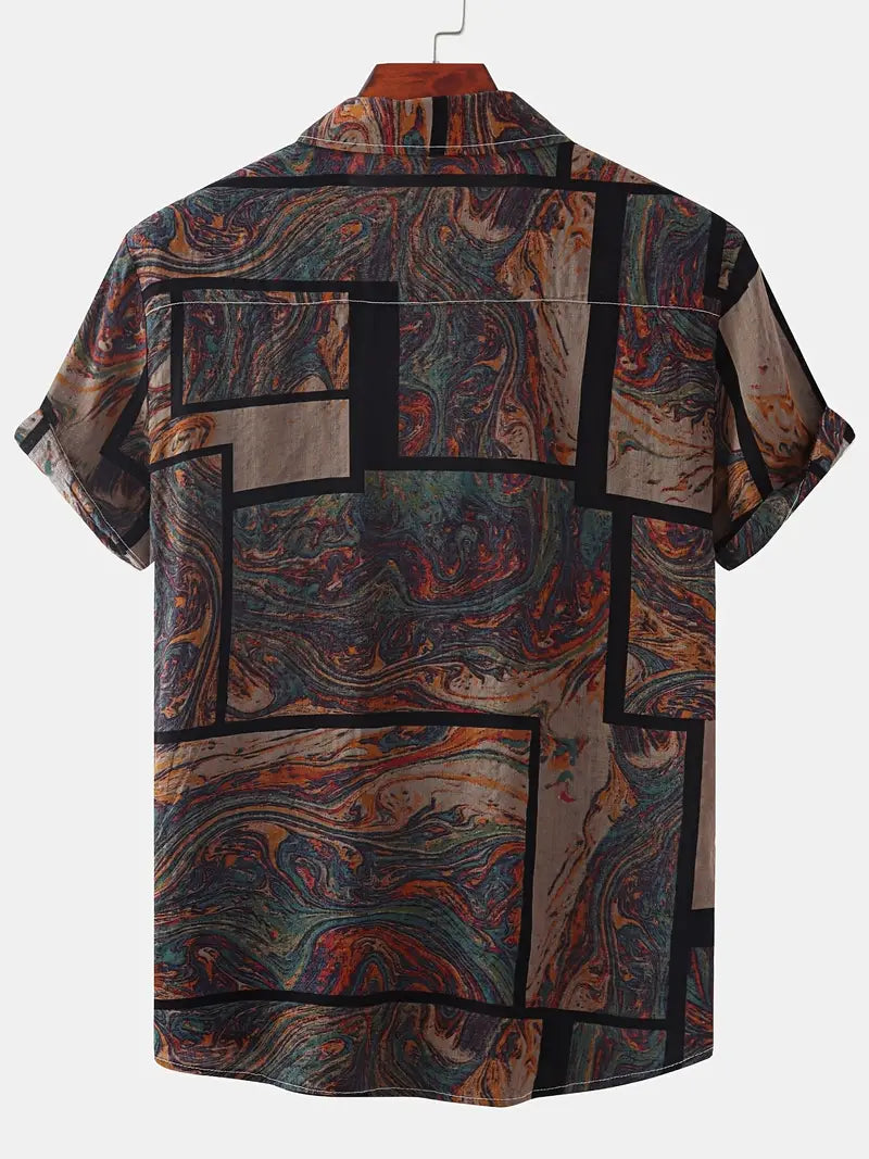 Graphic Waves Shirt