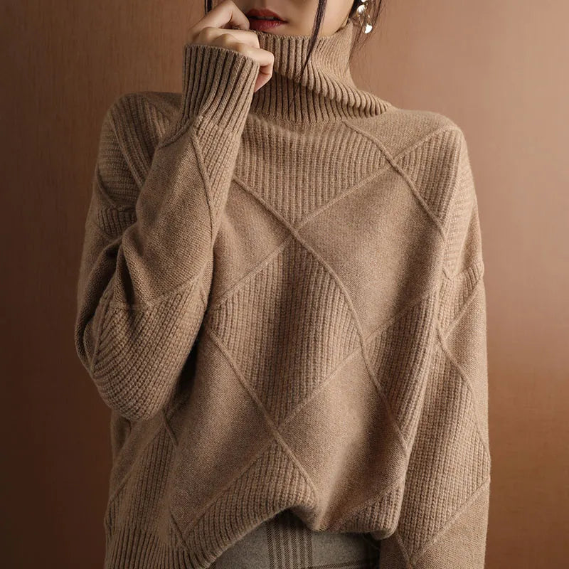 Giorgina Lotus Turtleneck