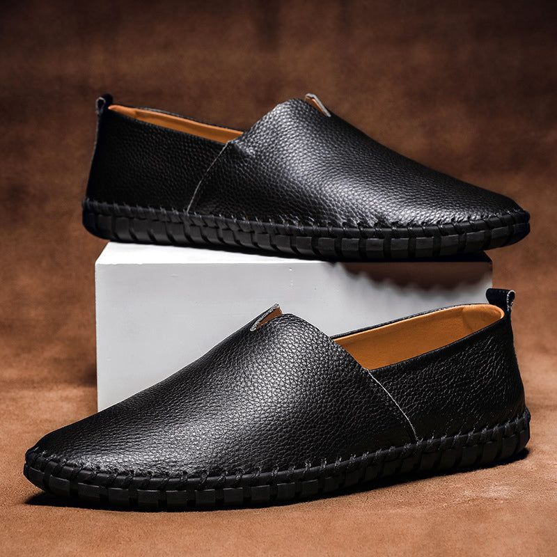 Jack Washington Minimal Genuine Leather Loafers