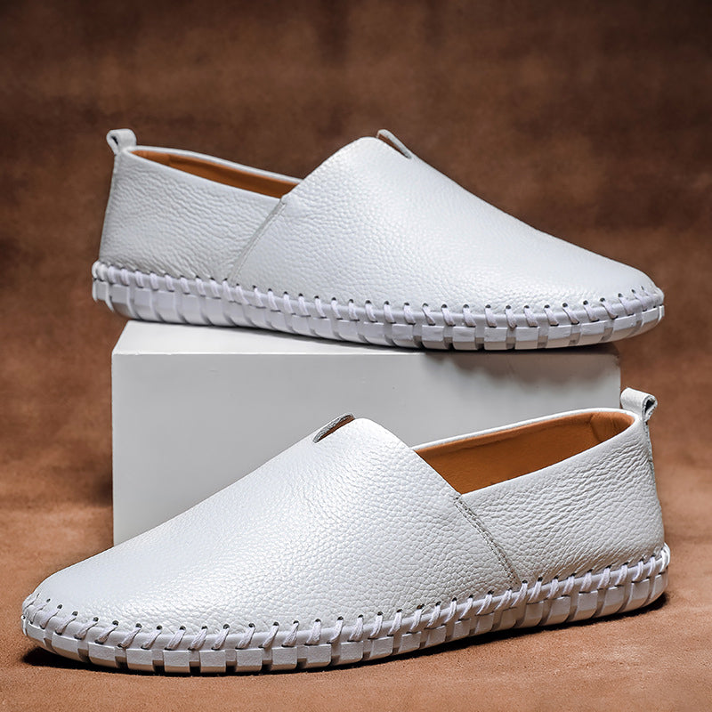 Jack Washington Minimal Genuine Leather Loafers