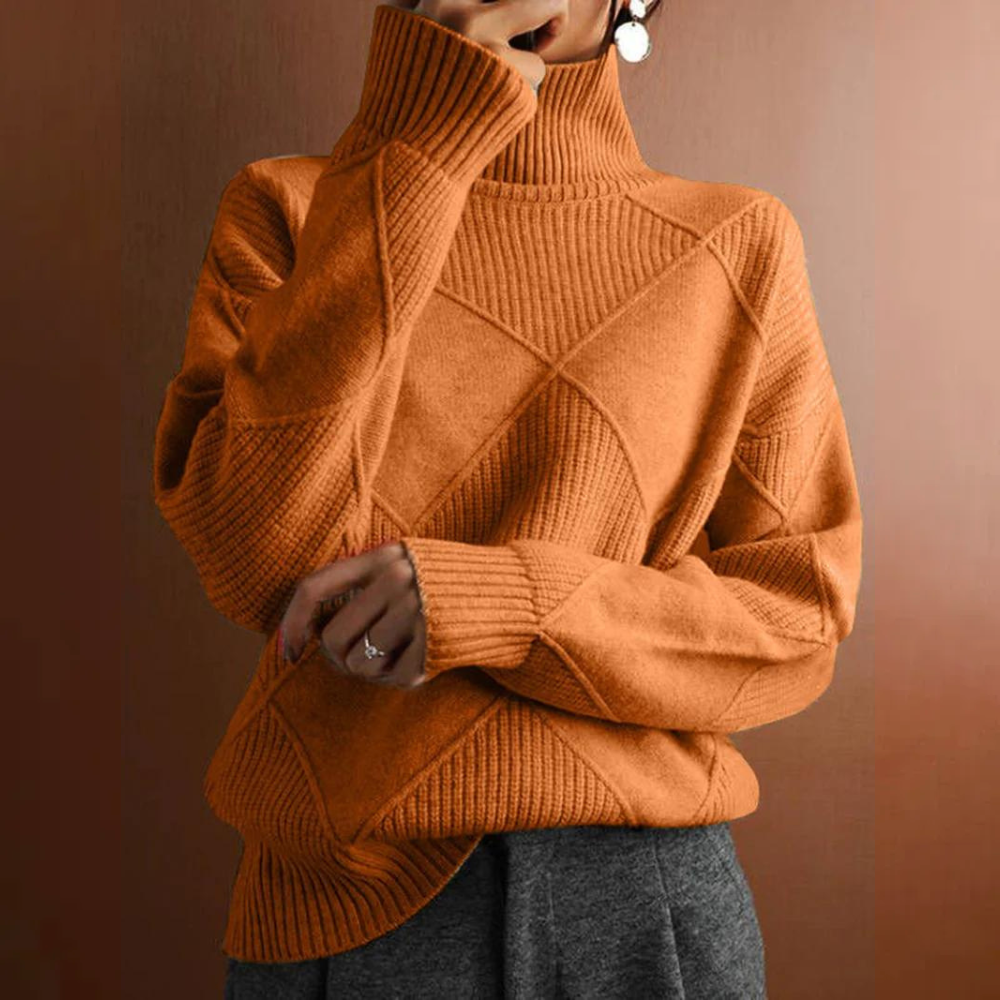 Giorgina Lotus Turtleneck