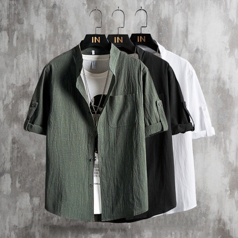 Evan Men's Linen Shirt