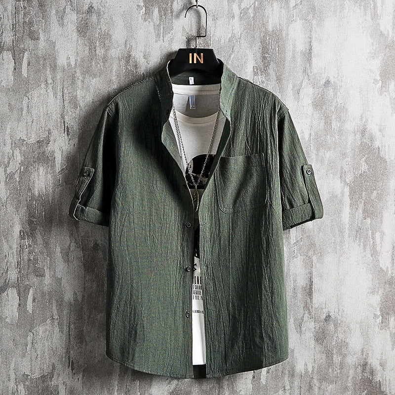 Evan Men's Linen Shirt