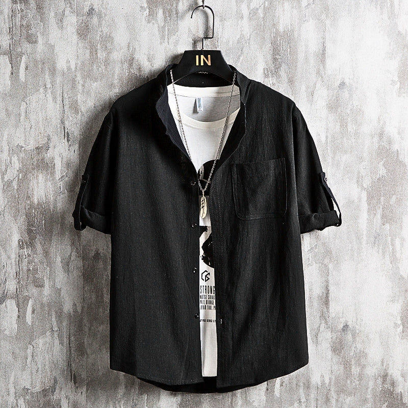 Evan Men's Linen Shirt