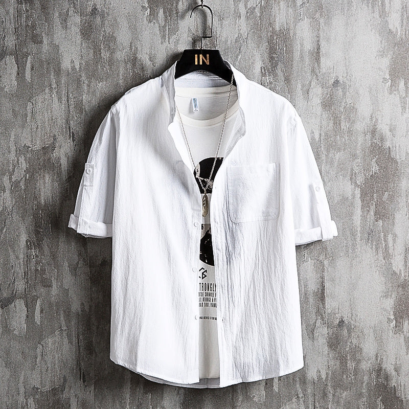Evan Men's Linen Shirt