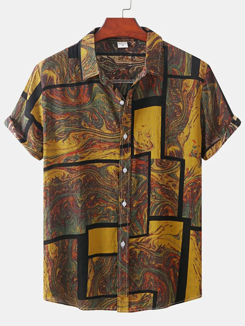 Graphic Waves Shirt