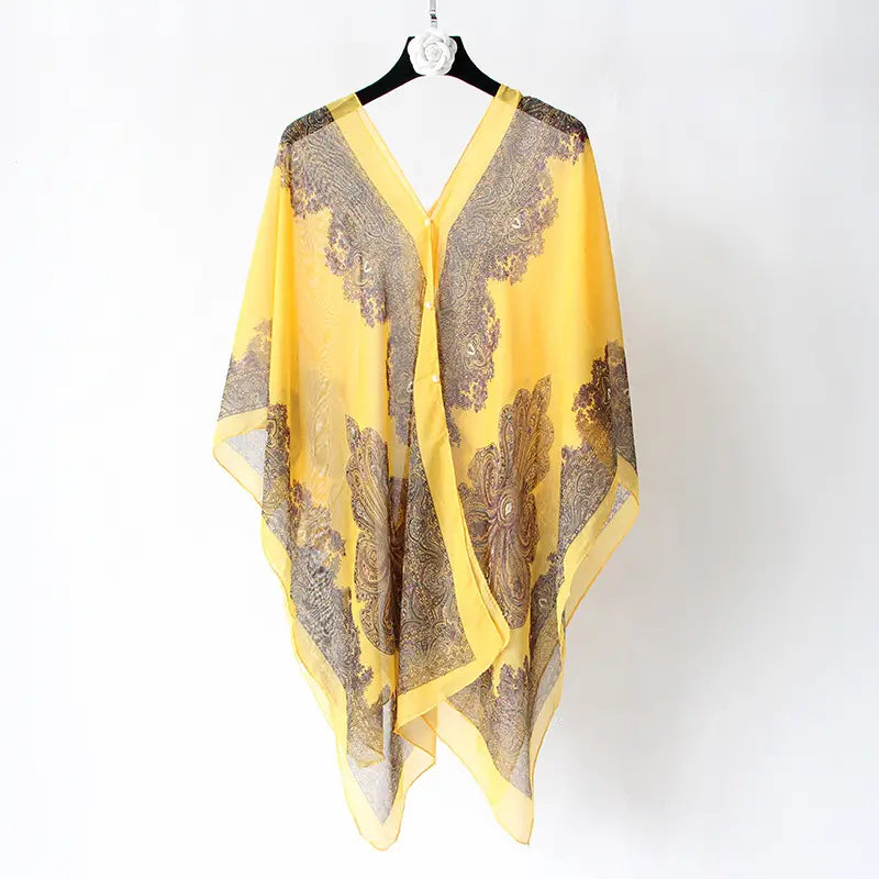 Blooming Sun Protection Shawl