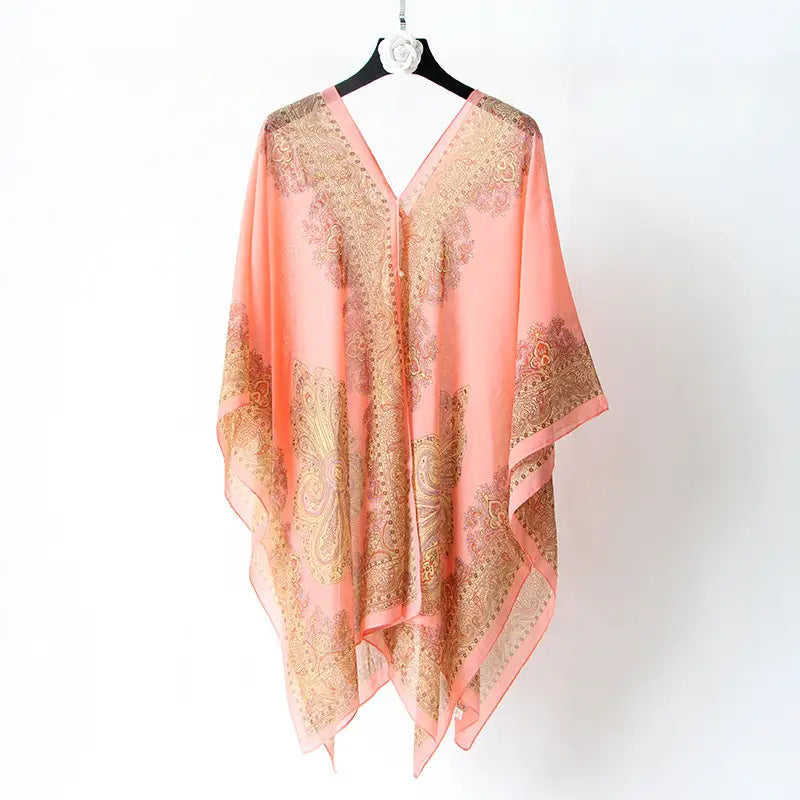Blooming Sun Protection Shawl