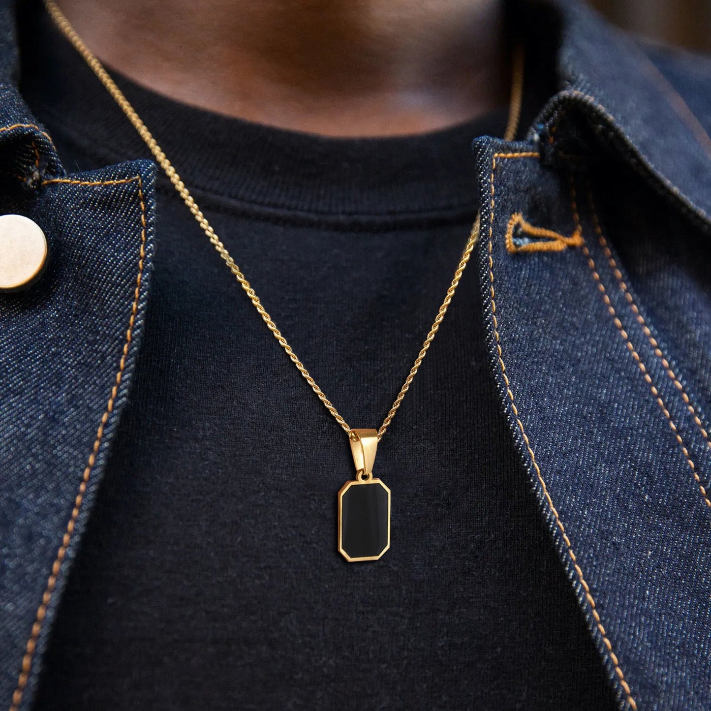 Onyx Edge Necklace