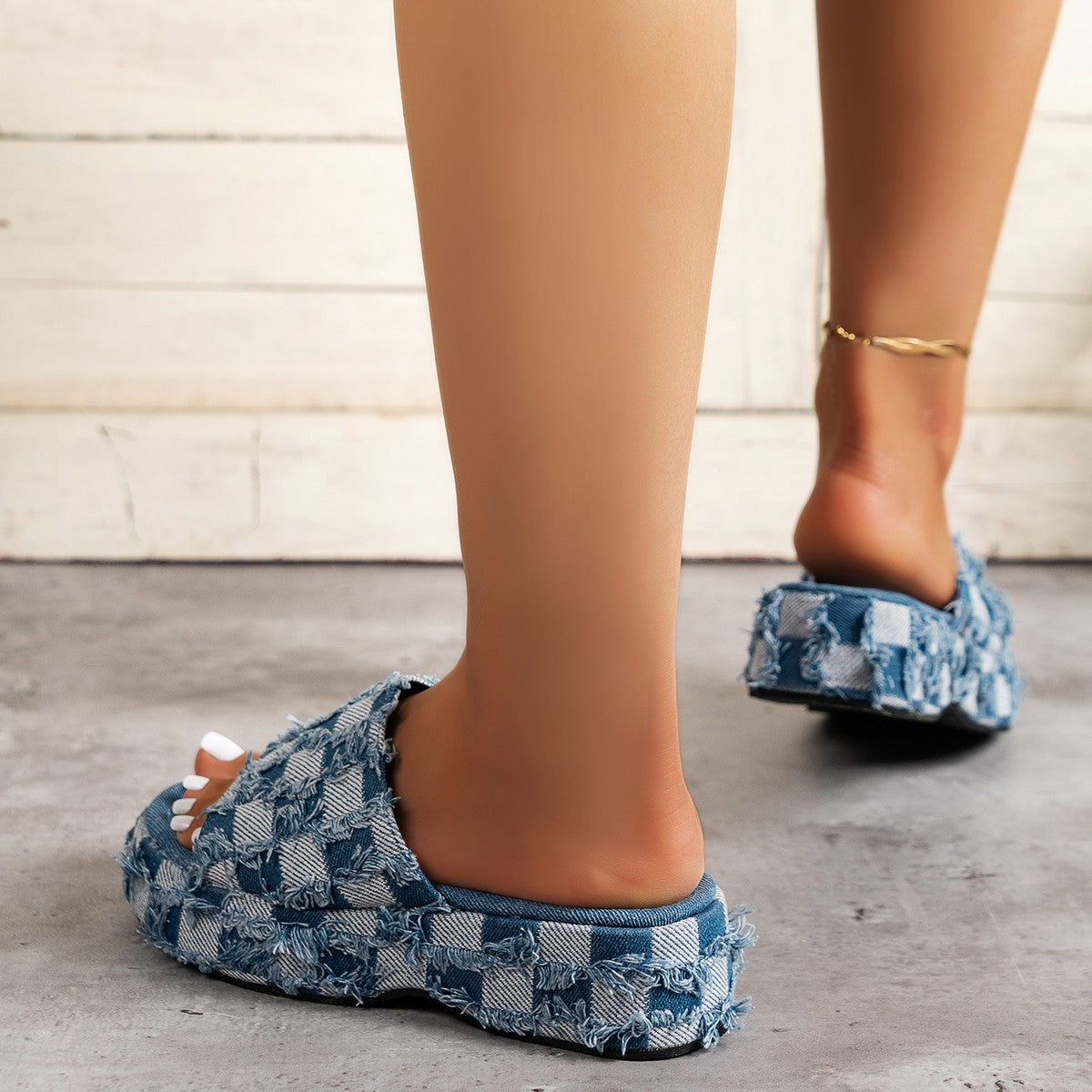 Blue Jean Babe Sandals