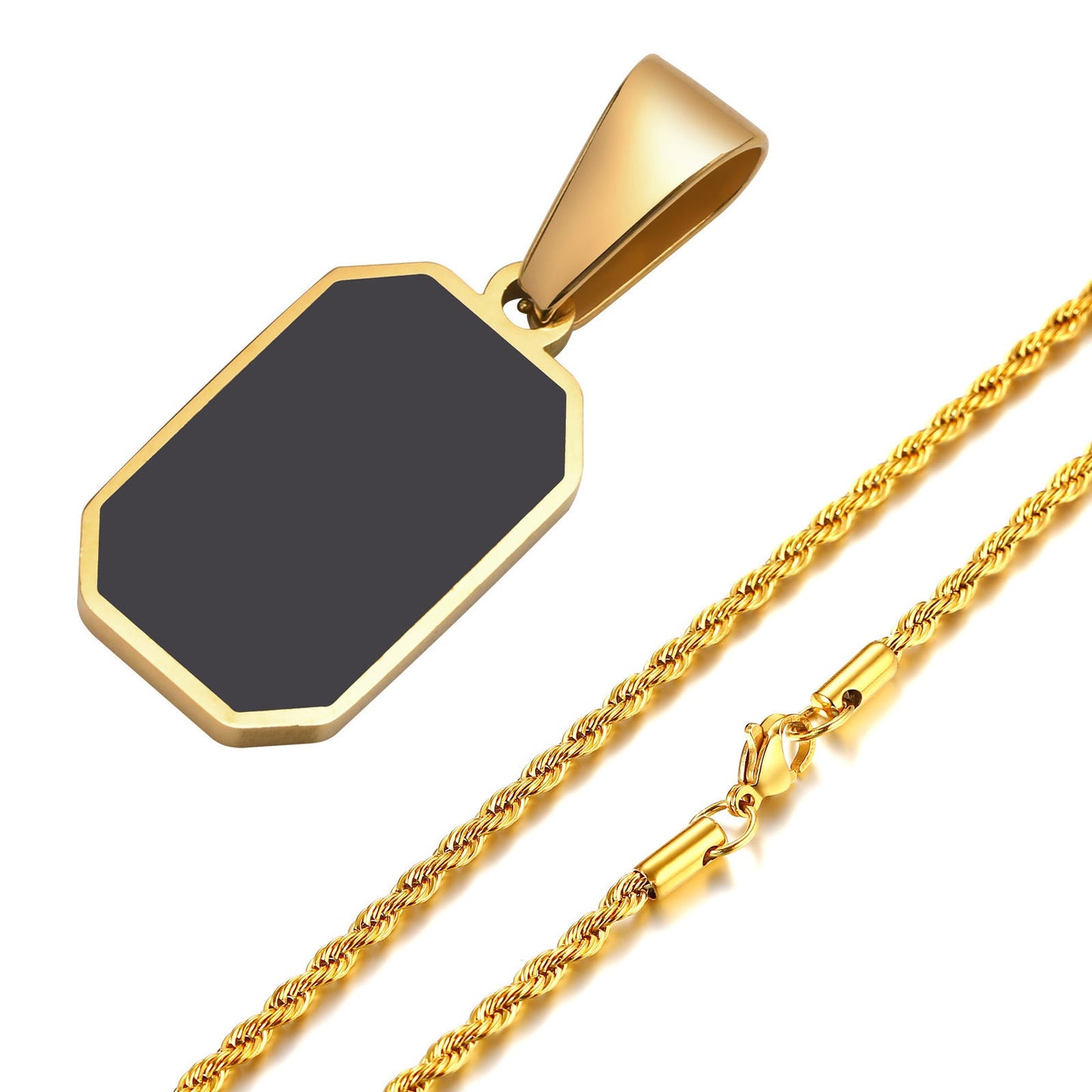 Onyx Edge Necklace