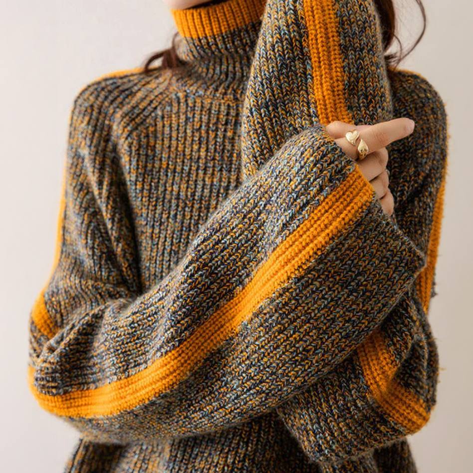 MÉLANGE COUTURE TURTLENECK SWEATER