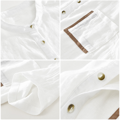 BENTLEY SHORT SLEEVE LINEN SHIRT