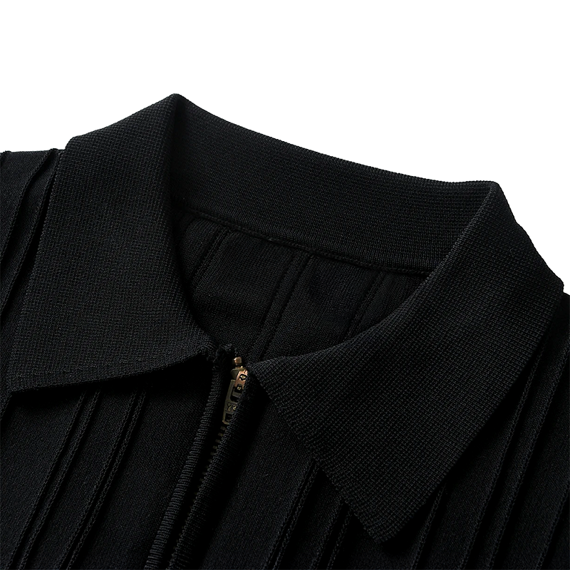 CRAWFORD KNITTED POLO SHIRT