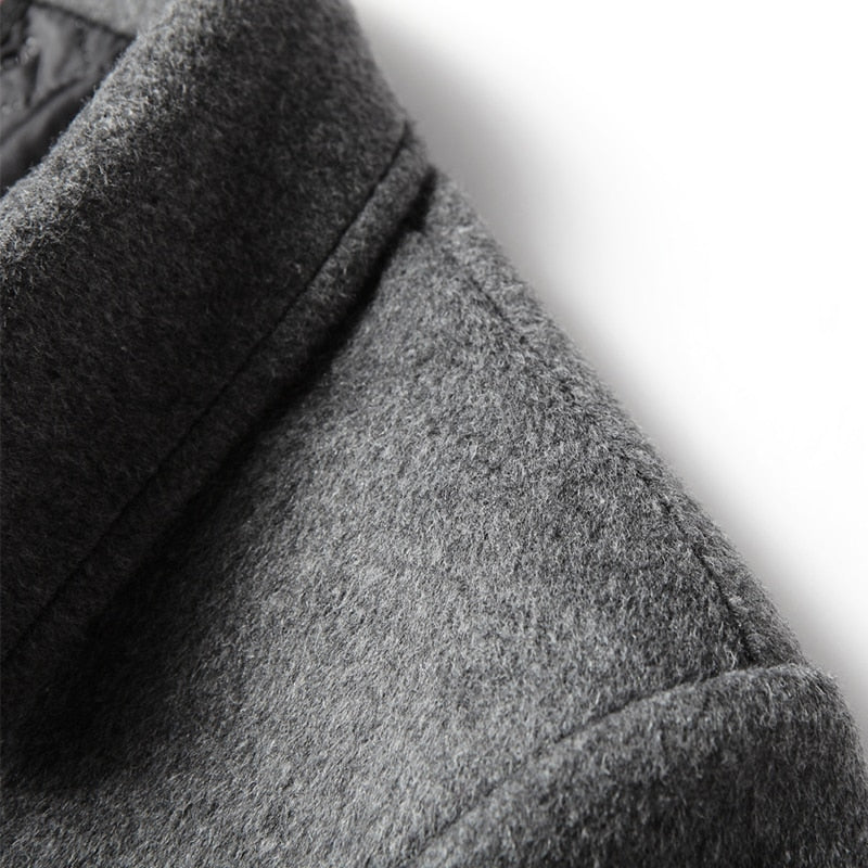 Milano-Calou Classic Slim Fit Overcoat