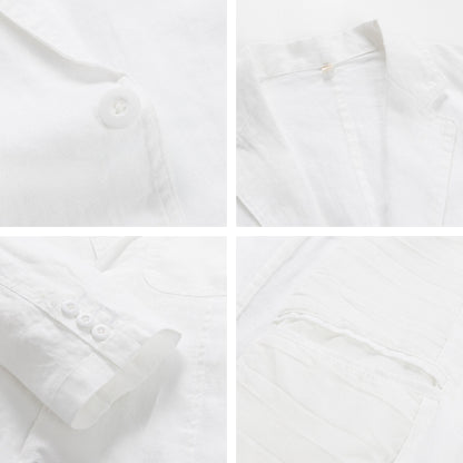 Remy-Doîr Classic Linen Blazer