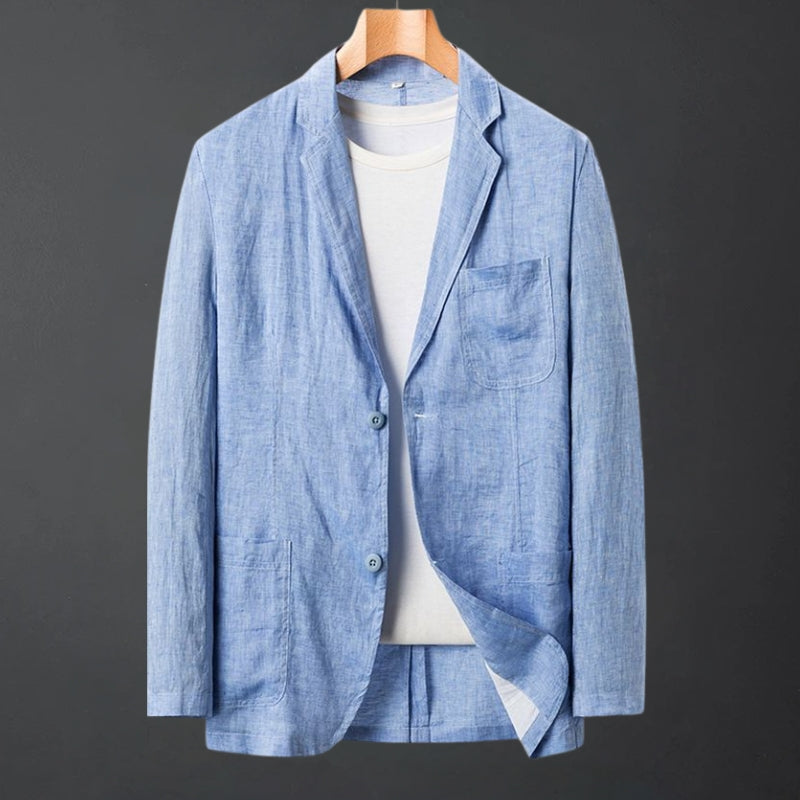 Remy-Doîr Classic Linen Blazer