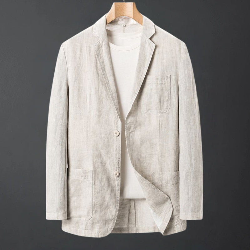 Remy-Doîr Classic Linen Blazer
