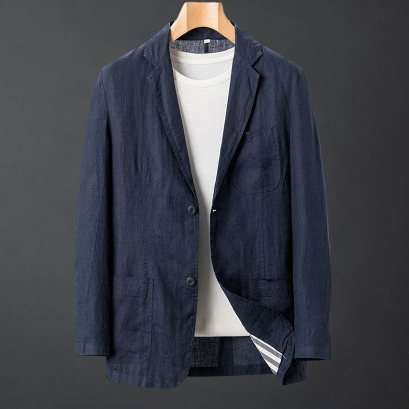 Remy-Doîr Classic Linen Blazer