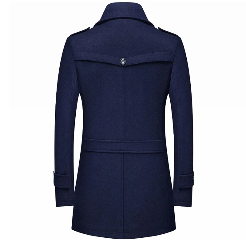KENT DEVOÎR PRESTIGE LINED OVERCOAT