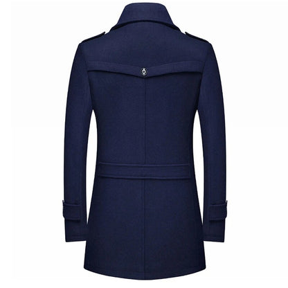 KENT DEVOÎR PRESTIGE LINED OVERCOAT