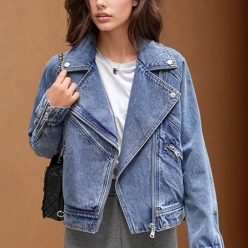 L'ARANTIQUE CASUAL DENIM JACKET BY LILIAN-THOURAM™