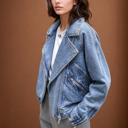 L'ARANTIQUE CASUAL DENIM JACKET BY LILIAN-THOURAM™