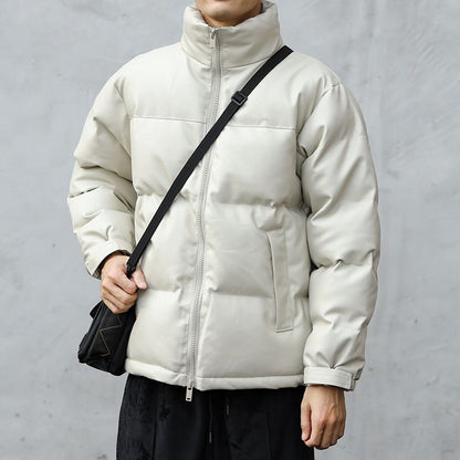 URBANICON™ PADDED LEATHER JACKET