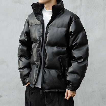 URBANICON™ PADDED LEATHER JACKET