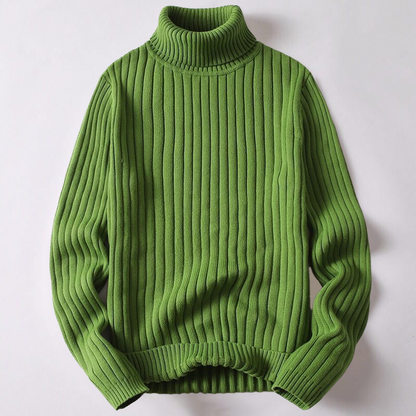ALESSIO VELVETRON™ WOOL TURTLENECK