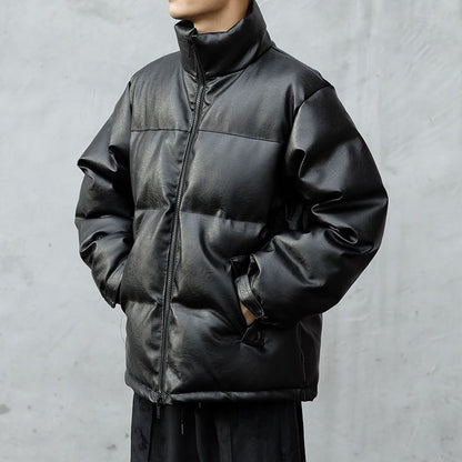 URBANICON™ PADDED LEATHER JACKET