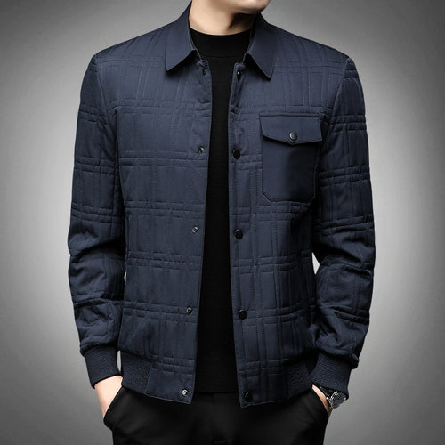 GRIDLOCK MONOGRAM PADDED JACKET