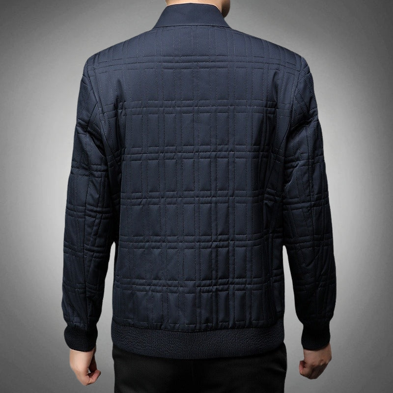 GRIDLOCK MONOGRAM PADDED JACKET