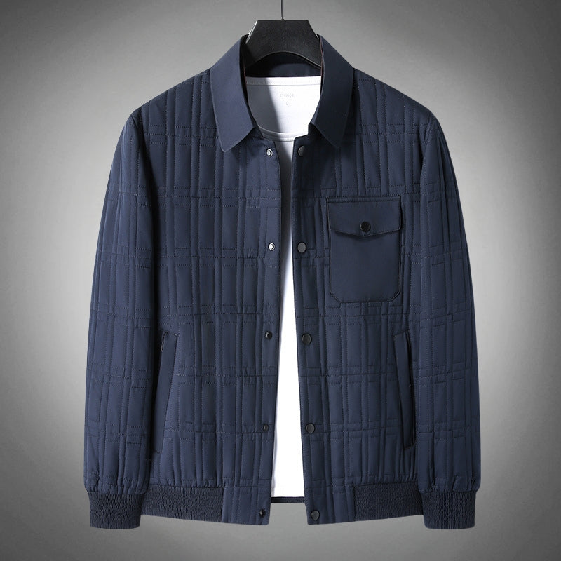 GRIDLOCK MONOGRAM PADDED JACKET